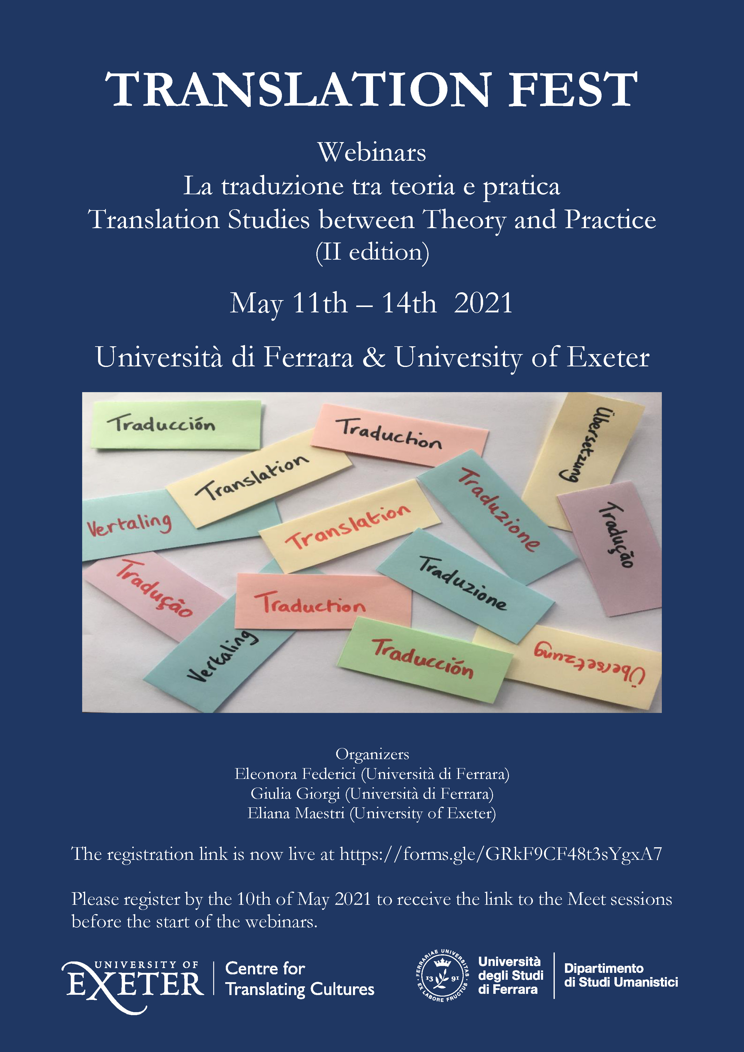 TRANSLATION FEST Locandina Page 1