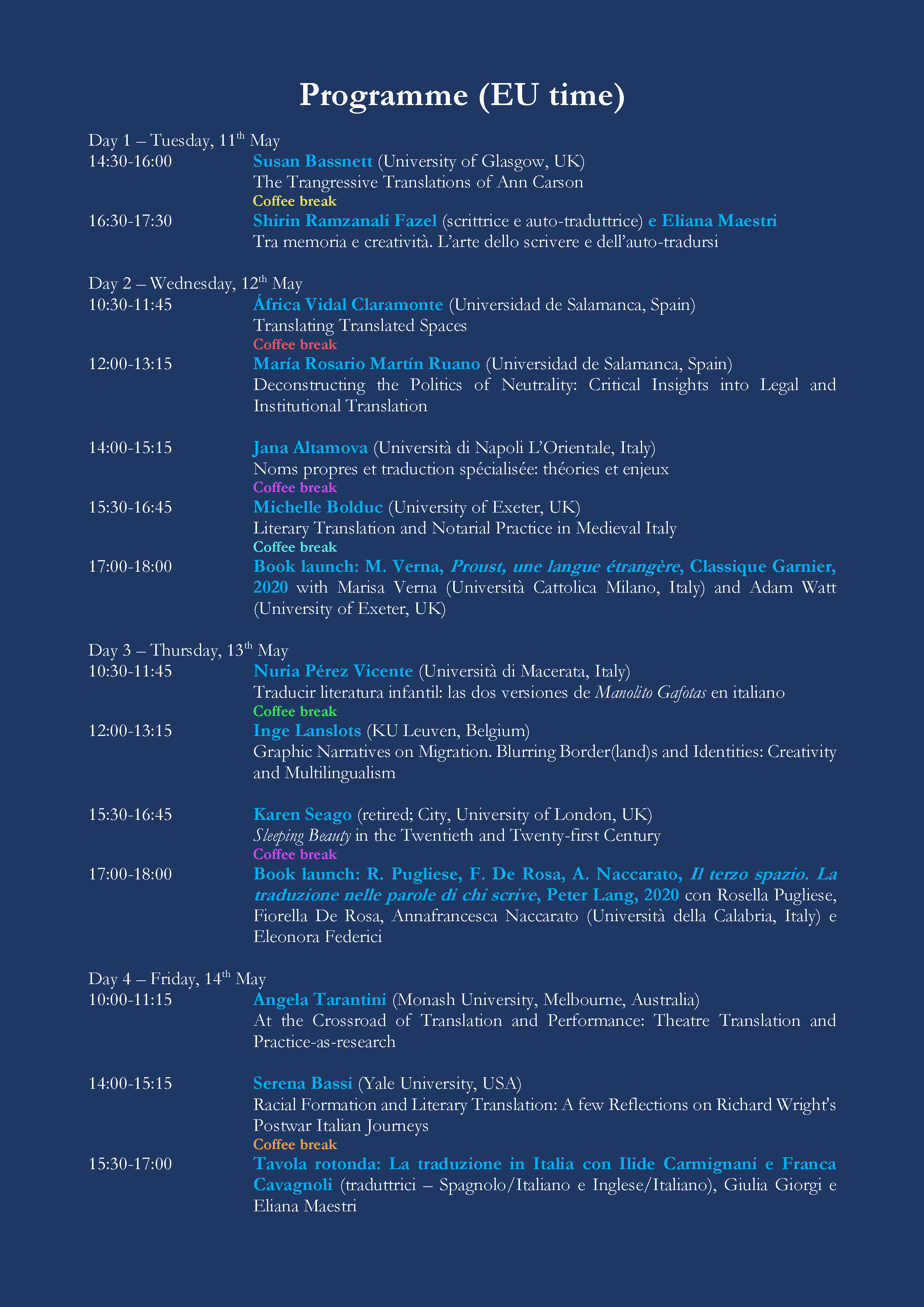 TRANSLATION FEST Locandina Page 2